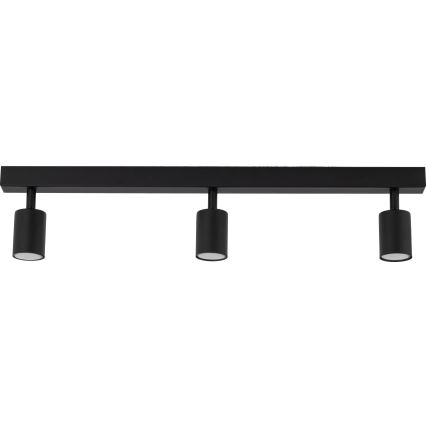 Spotlampe NEX 3xGU10/10W/230V sort