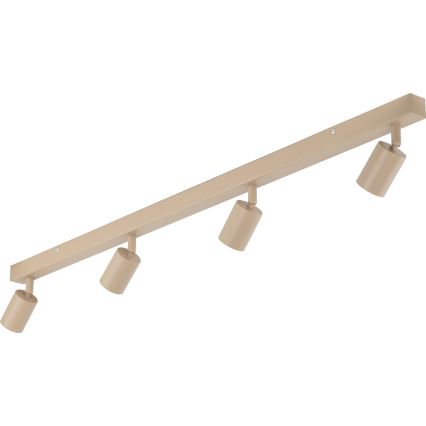 Spotlampe NEX 4xGU10/10W/230V beige