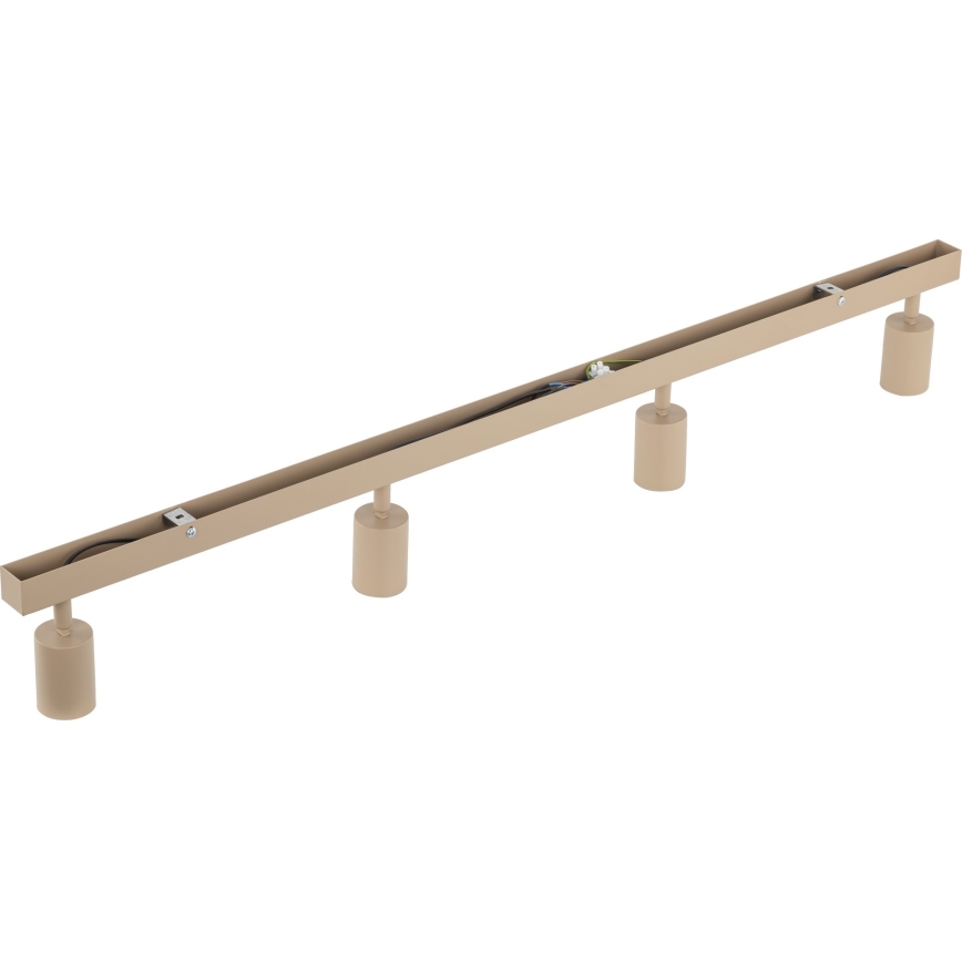 Spotlampe NEX 4xGU10/10W/230V beige