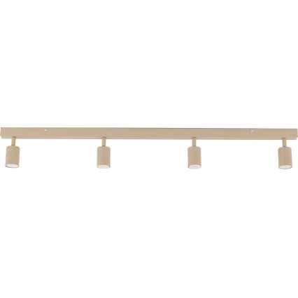 Spotlampe NEX 4xGU10/10W/230V beige