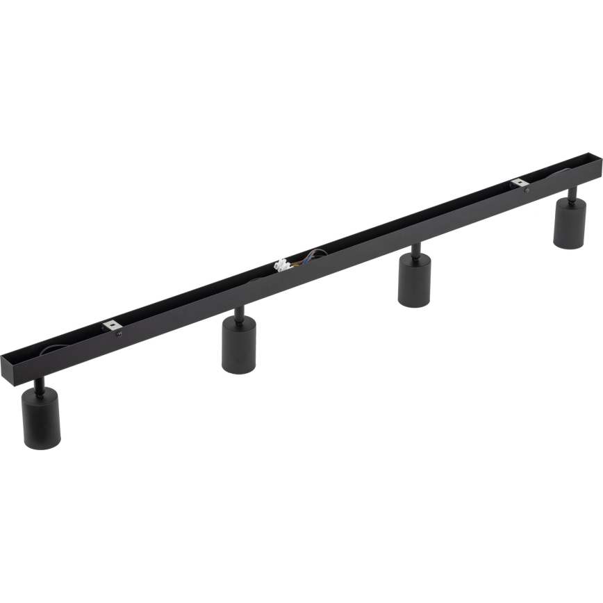 Spotlampe NEX 4xGU10/10W/230V sort