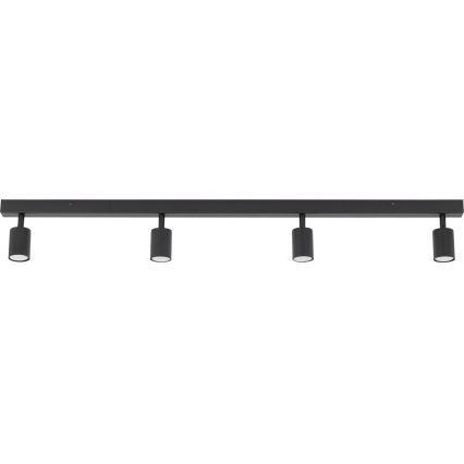 Spotlampe NEX 4xGU10/10W/230V sort