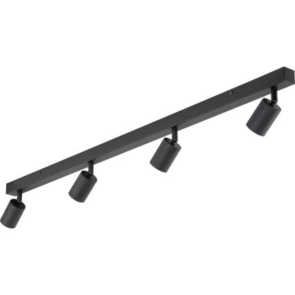Spotlampe NEX 4xGU10/10W/230V sort