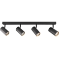 Spotlampe NICEA 4xGU10/10W/230V sort