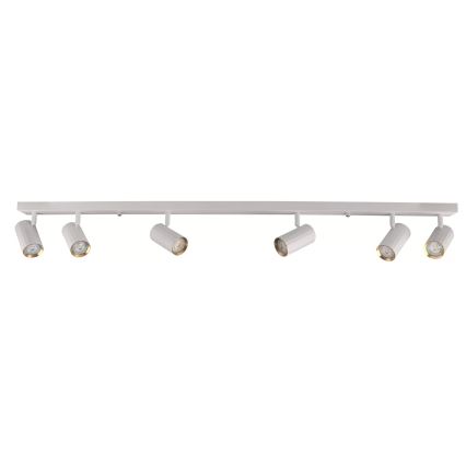 Spotlampe NICEA 6xGU10/10W/230V hvid
