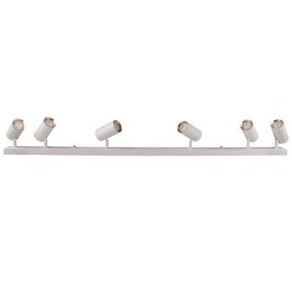 Spotlampe NICEA 6xGU10/10W/230V hvid