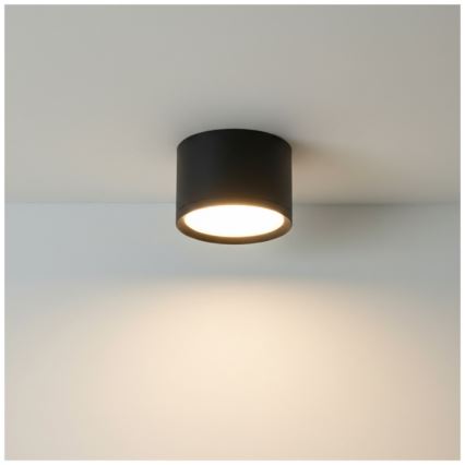 Spotlampe OH12S 1xGX53/35W/230V 5 cm sort