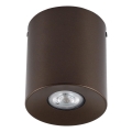 Spotlampe ORION 1xGU10/10W/230V 12,5 cm brun