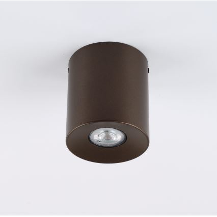 Spotlampe ORION 1xGU10/10W/230V 12,5 cm brun