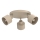 Spotlampe PARKLA 3xE27/15W/230V beige
