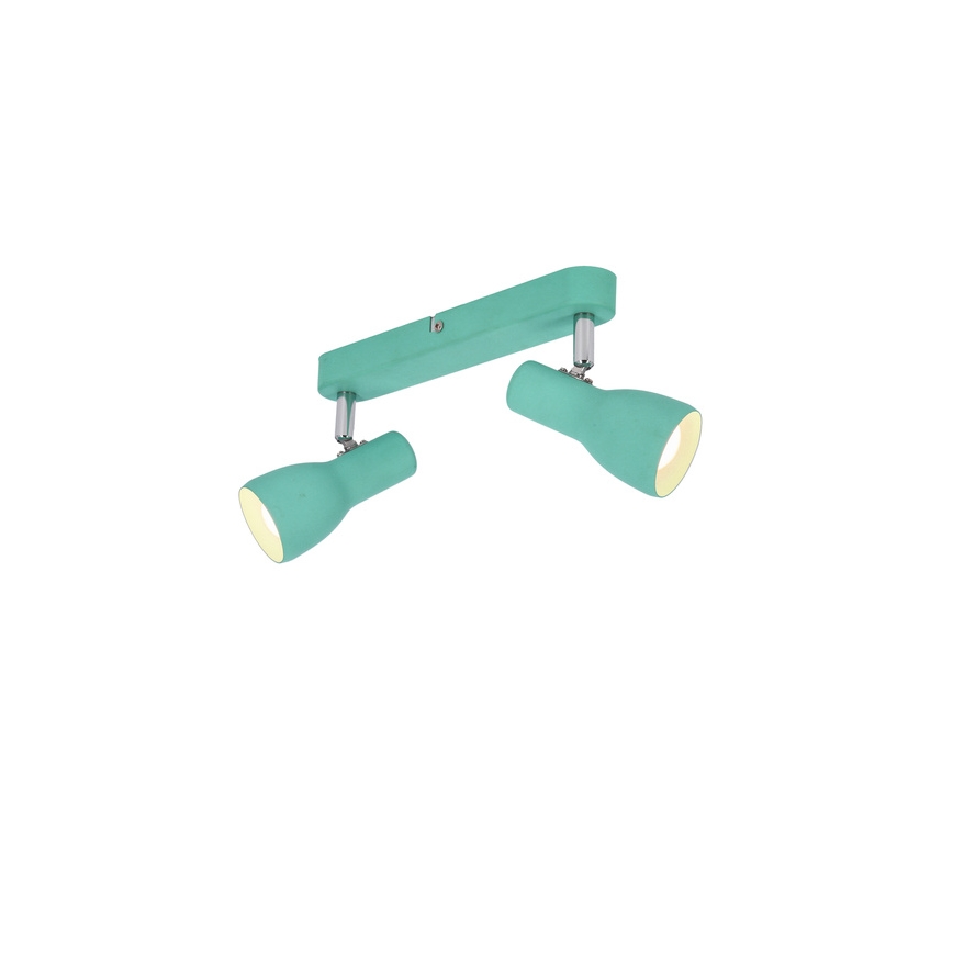 Spotlampe PICARDO 2xE14/40W/230V turkis