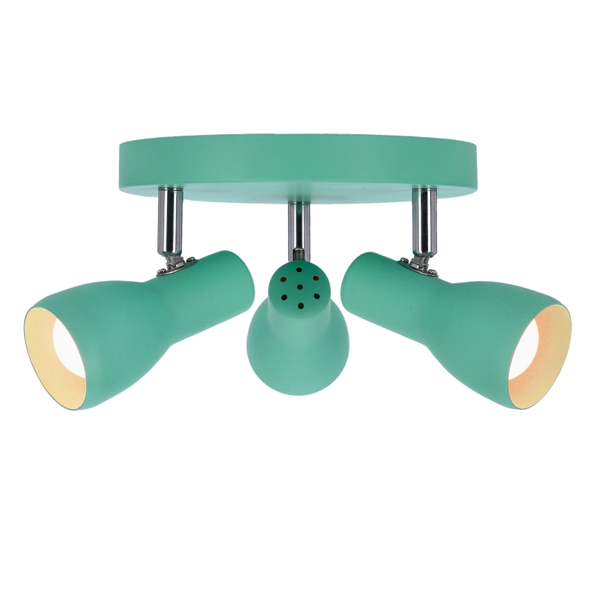 Spotlampe PICARDO 3xE14/40W/230V turkis