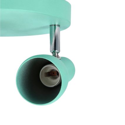 Spotlampe PICARDO 3xE14/40W/230V turkis