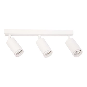 Spotlampe PIPE 3xGU10/10W/230V hvid