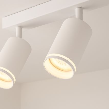Spotlampe PIPE 3xGU10/10W/230V hvid