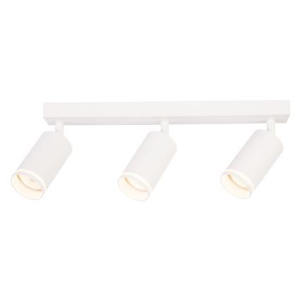 Spotlampe PIPE 3xGU10/10W/230V hvid