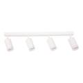Spotlampe PIPE 4xGU10/10W/230V hvid