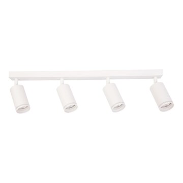 Spotlampe PIPE 4xGU10/10W/230V hvid