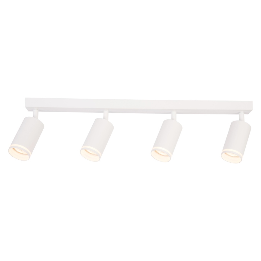 Spotlampe PIPE 4xGU10/10W/230V hvid