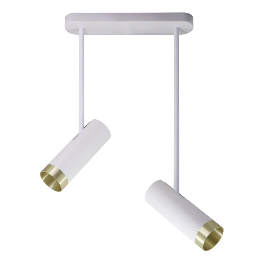 Spotlampe PORTO 2xGU10/10W/230V hvid