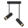 Spotlampe PORTO 2xGU10/10W/230V sort