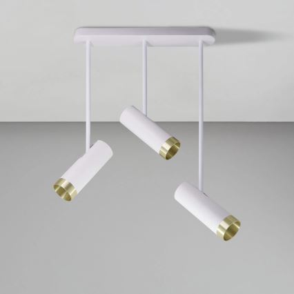 Spotlampe PORTO 3xGU10/10W/230V hvid
