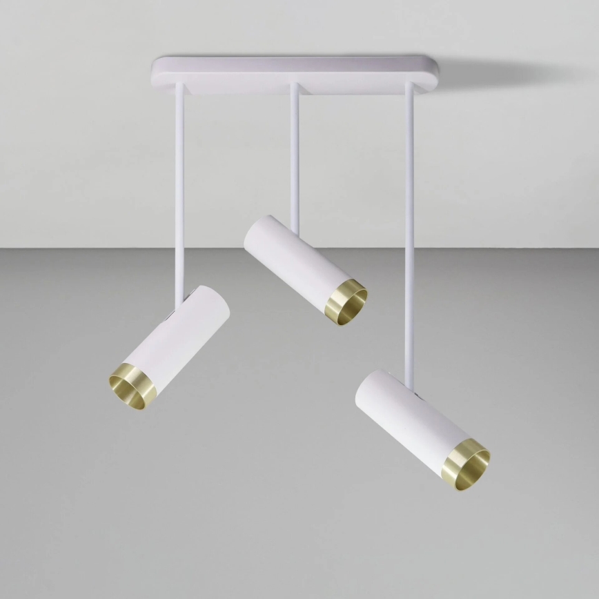Spotlampe PORTO 3xGU10/10W/230V hvid