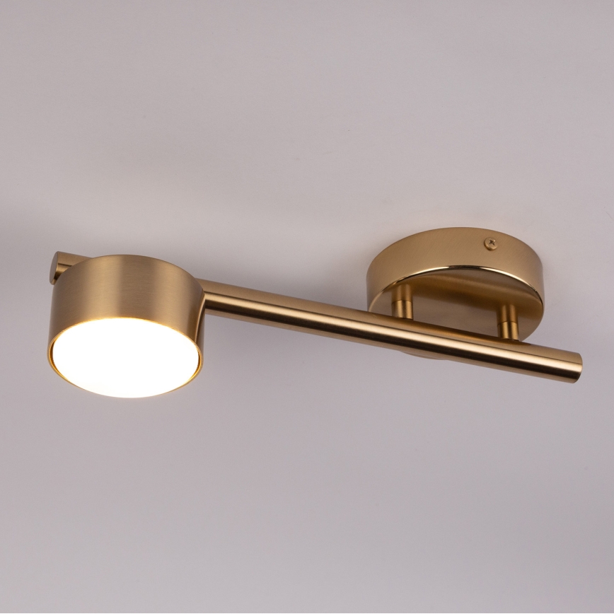 Spotlampe PUNTO 1xGX53/12W/230V guldfarvet