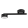 Spotlampe PUNTO 1xGX53/12W/230V sort