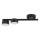 Spotlampe PUNTO 2xGX53/12W/230V sort
