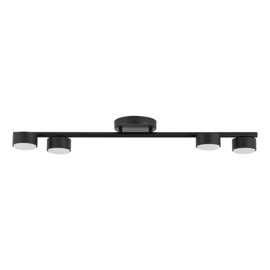 Spotlampe PUNTO 4xGX53/12W/230V sort