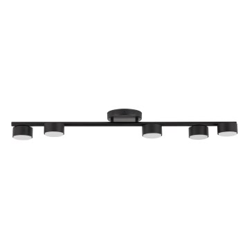 Spotlampe PUNTO 5xGX53/12W/230V sort