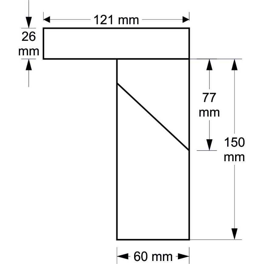 Spotlampe RACHID 1xGU10/30W/230V hvid