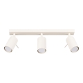 Spotlampe RING 3xGU10/10W/230V cremefarvet