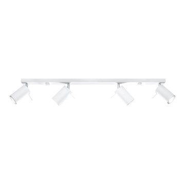 Spotlampe RING 4L 4xGU10/10W/230V hvid