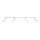 Spotlampe RING 4L 4xGU10/10W/230V hvid