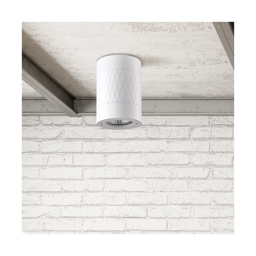 Spotlampe RUBIN 1xGU10/10W/230V hvid