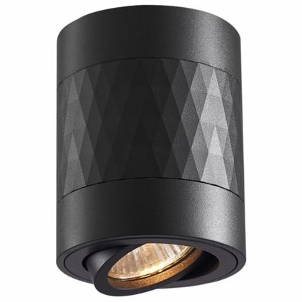 Spotlampe RUBIN 1xGU10/10W/230V sort