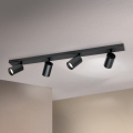 Spotlampe SEAN 4xGU10/13W/230V sort