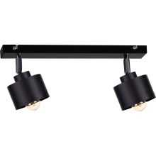 Spotlampe SIMPLY BLACK 2xE27/60W/230V