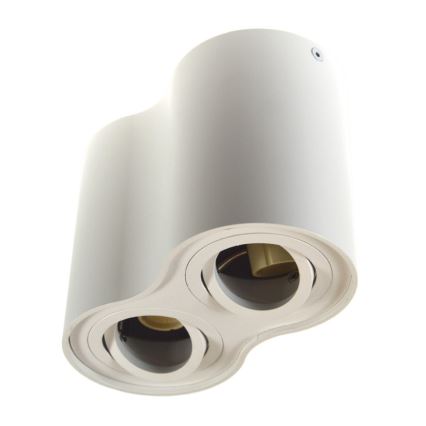 Spotlampe SIROCO 2xGU10/30W/230V hvid