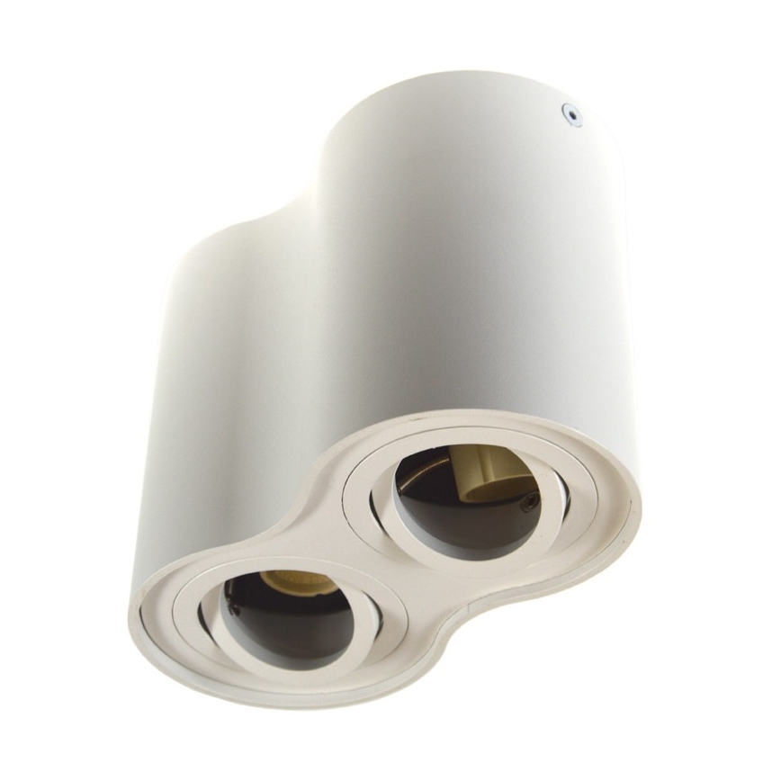 Spotlampe SIROCO 2xGU10/30W/230V hvid