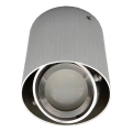 Spotlampe SIROK 1xGU10/30W/230V sølvfarvet