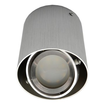 Spotlampe SIROK 1xGU10/30W/230V sølvfarvet