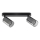 Spotlampe SMOKY 2xGU10/10W/230V sort