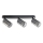 Spotlampe SMOKY 3xGU10/10W/230V sort