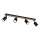 Spotlampe TERRA 4xGU10/8W/230V sort/eg