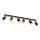 Spotlampe TERRA 6xGU10/8W/230V sort/eg