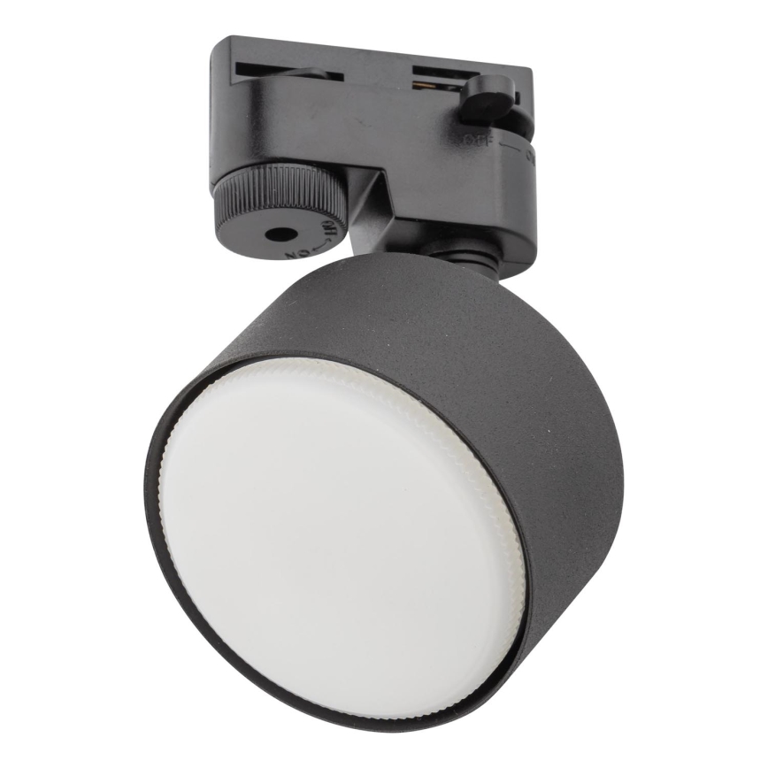 Spotlampe til 1-faset skinnesystem AVIA 1xGX53/15W/230V sort