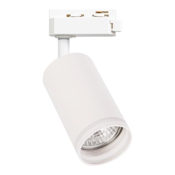 Spotlampe til 1-faset skinnesystem PIPE 1xGU10/10W/230V hvid